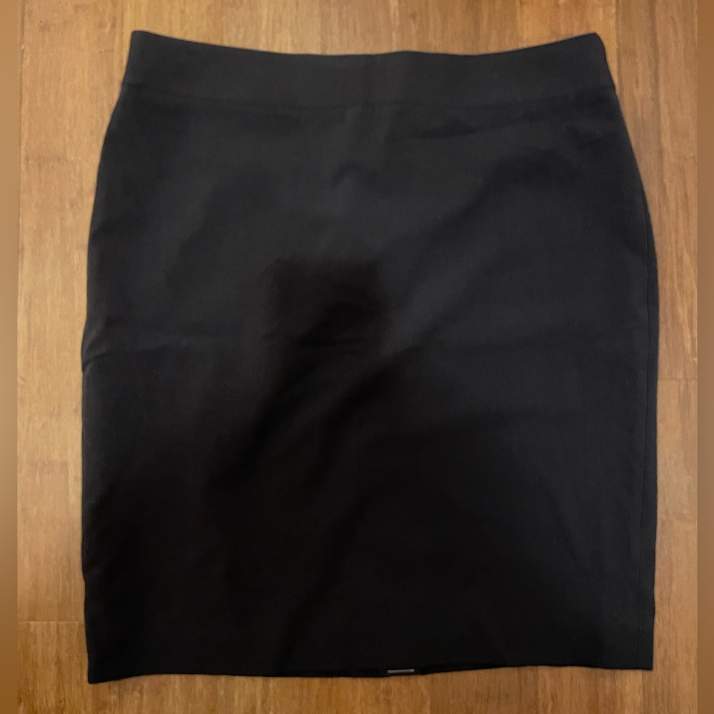 J Crew Skirt NWT Mercantile Factory Black Straight Business 14 Career